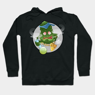 cannabis monster 420 Hoodie